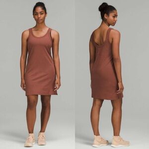 Lululemon Classic-Fit Cotton-Blend Scoop Dress